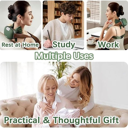 Shoulder Massager,Heat for Pain Relief, Muscle Relaxation & Stress Reduction
