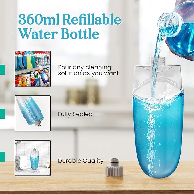 Spray Mops for Floor Cleaning - 3 in1 Microfiber with Removable Washable Cleaning Pad with Water Spray | 360 Degree Easy Floor Cleaning mop for Home | Multifunctional (Spray mop)